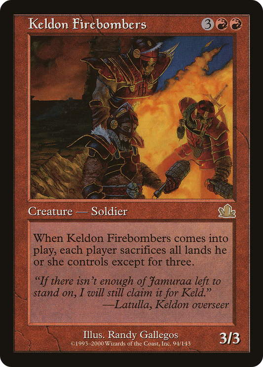Keldon Firebombers - Foil