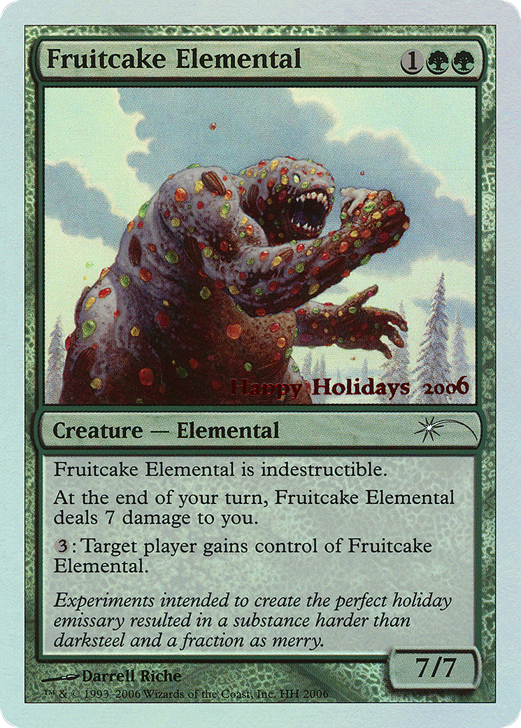 Fruitcake Elemental (HH) - Foil