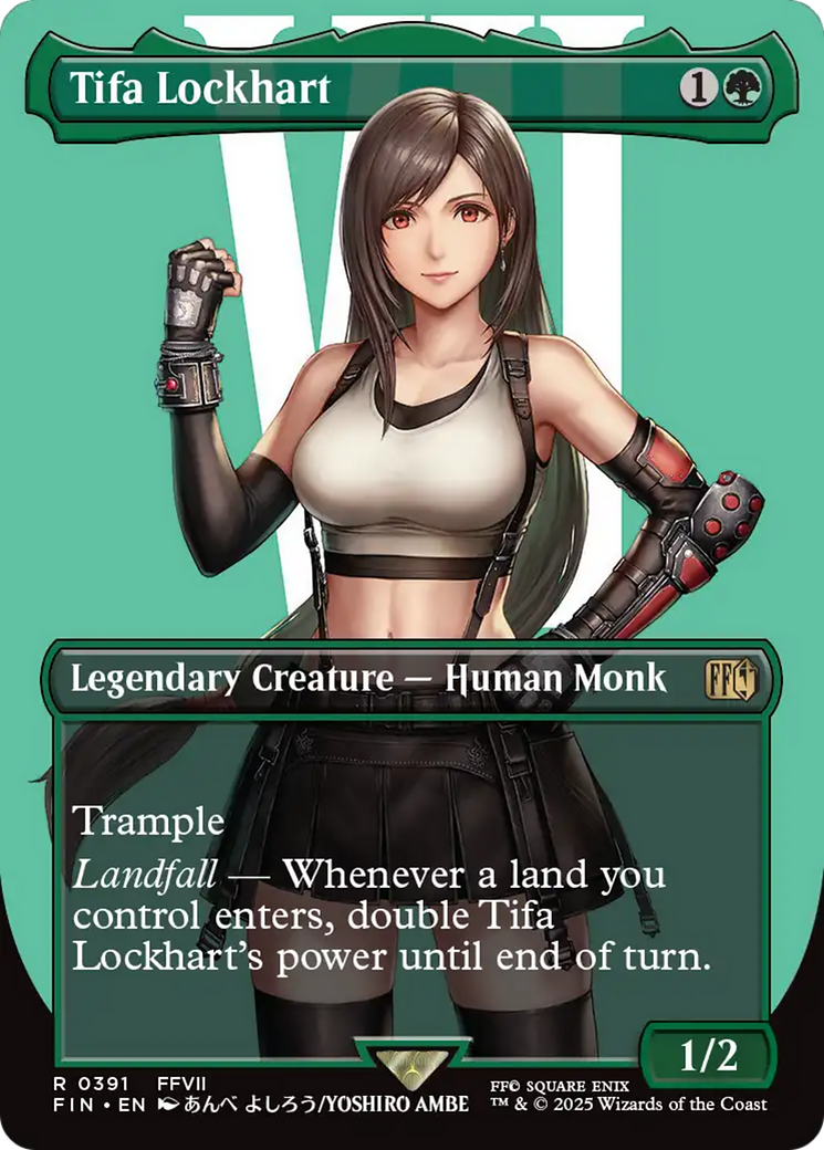Tifa Lockhart (0391) (Borderless) - Foil