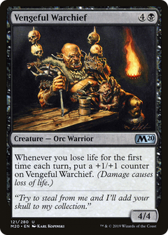Vengeful Warchief - Foil