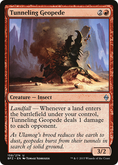 Tunneling Geopede - Foil