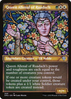 Queen Allenal of Ruadach (309) (Showcase) - Foil