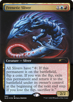 Frenetic Sliver (662) (Extended Art) - Foil