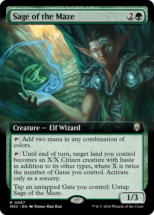 Sage of the Maze (0067) (Extended Art)
