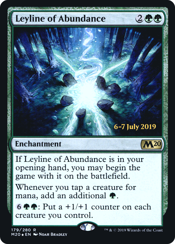 Leyline of Abundance (179) (Prerelease) - Foil
