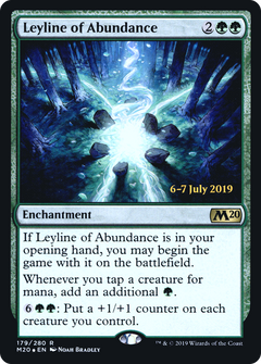Leyline of Abundance (179) (Prerelease) - Foil