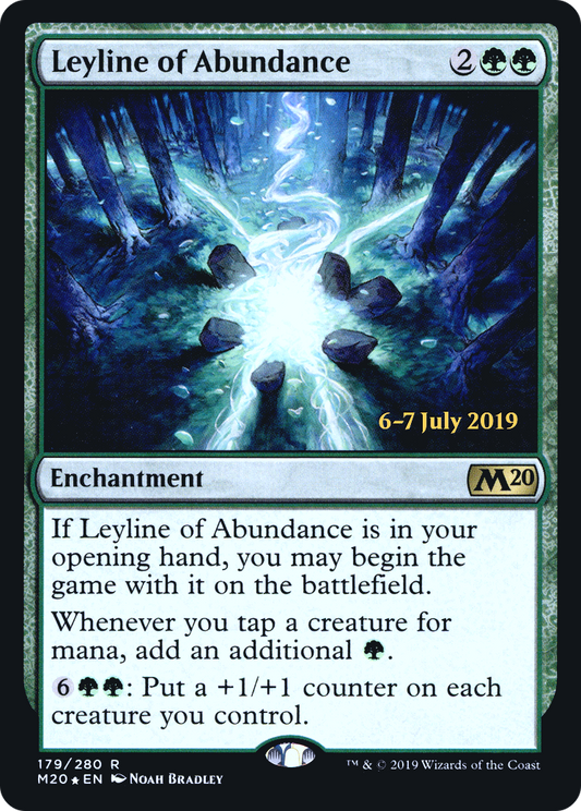 Leyline of Abundance (179) (Prerelease) - Foil