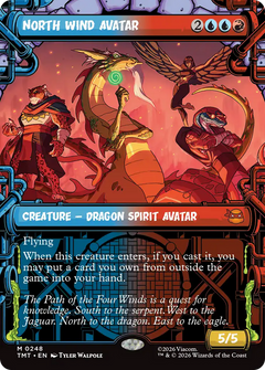 North Wind Avatar (0248) (Sewer Frame) (TMT) - Foil