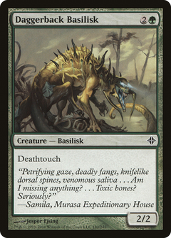 Daggerback Basilisk - Foil