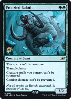 Frenzied Baloth (0183) (Prerelease) - Foil