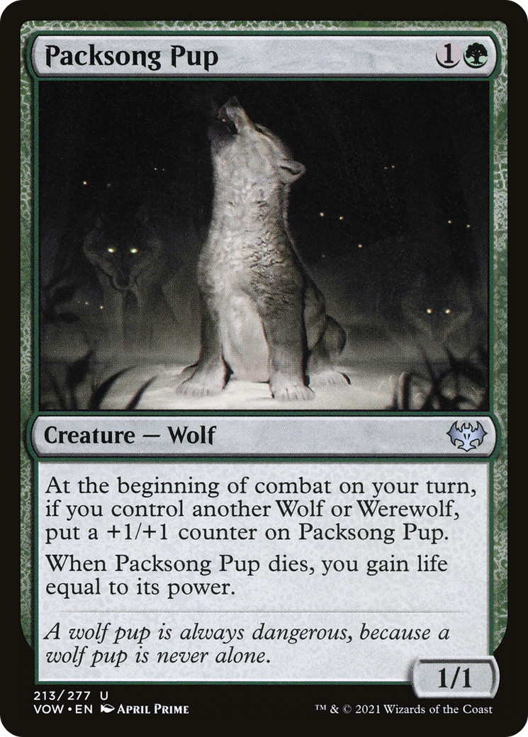 Packsong Pup - Foil