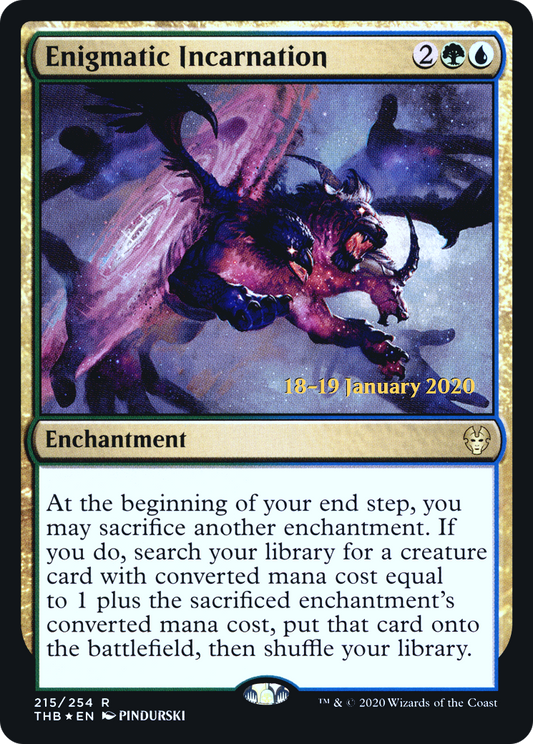 Enigmatic Incarnation (215) (Prerelease) - Foil