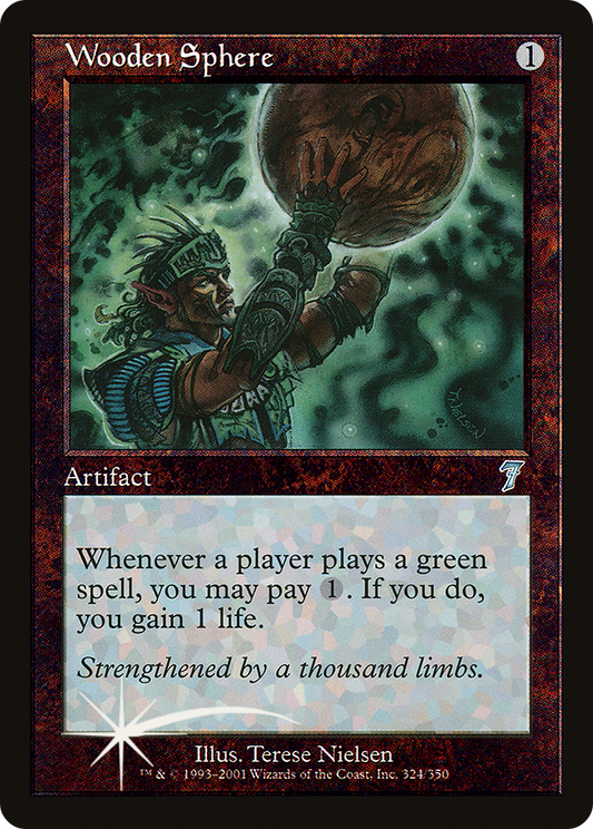 Wooden Sphere - Foil