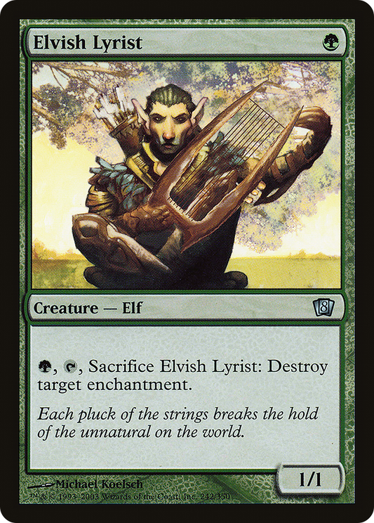 Elvish Lyrist - Foil