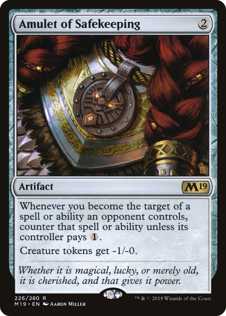 Amulet of Safekeeping - Foil