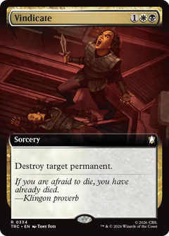 Vindicate (0334) (Extended Art) (TRC)