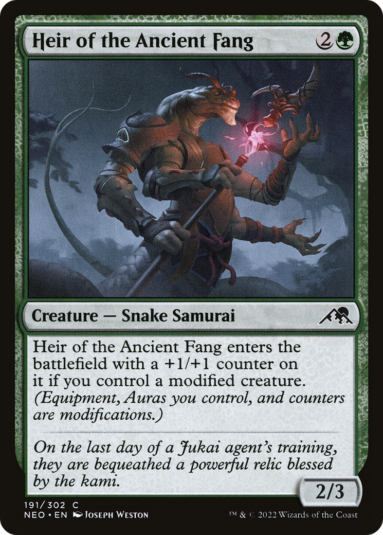 Heir of the Ancient Fang - Foil