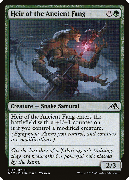 Heir of the Ancient Fang - Foil