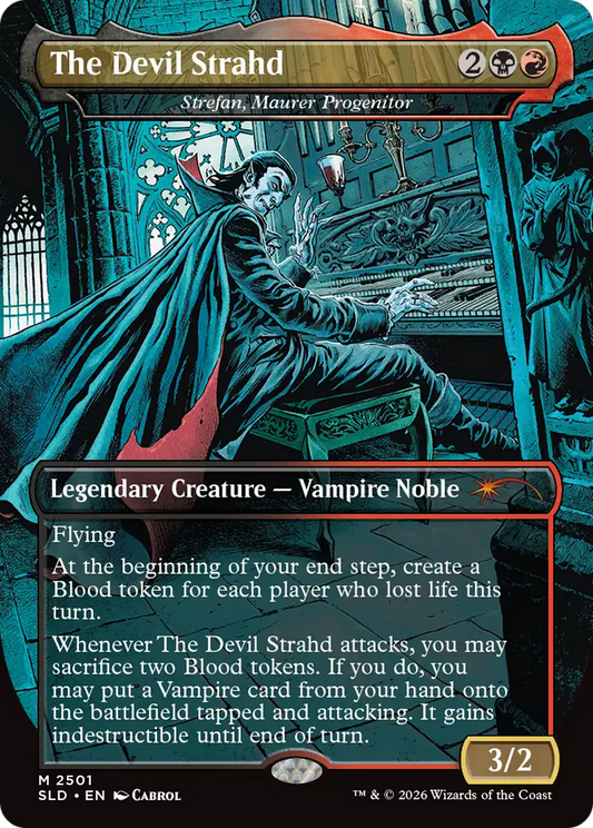 The Devil Strahd [Strefan, Maurer Progenitor] (2501) (Borderless) (SLD)