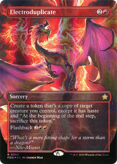 Electroduplicate (0390) (Borderless) - Mana Foil