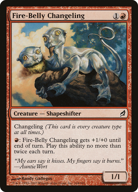 Fire-Belly Changeling - Foil
