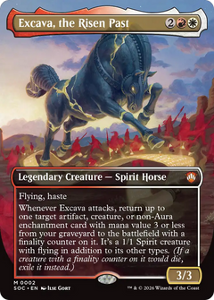 Excava, the Risen Past (0002) (Borderless) (SOC) - Foil