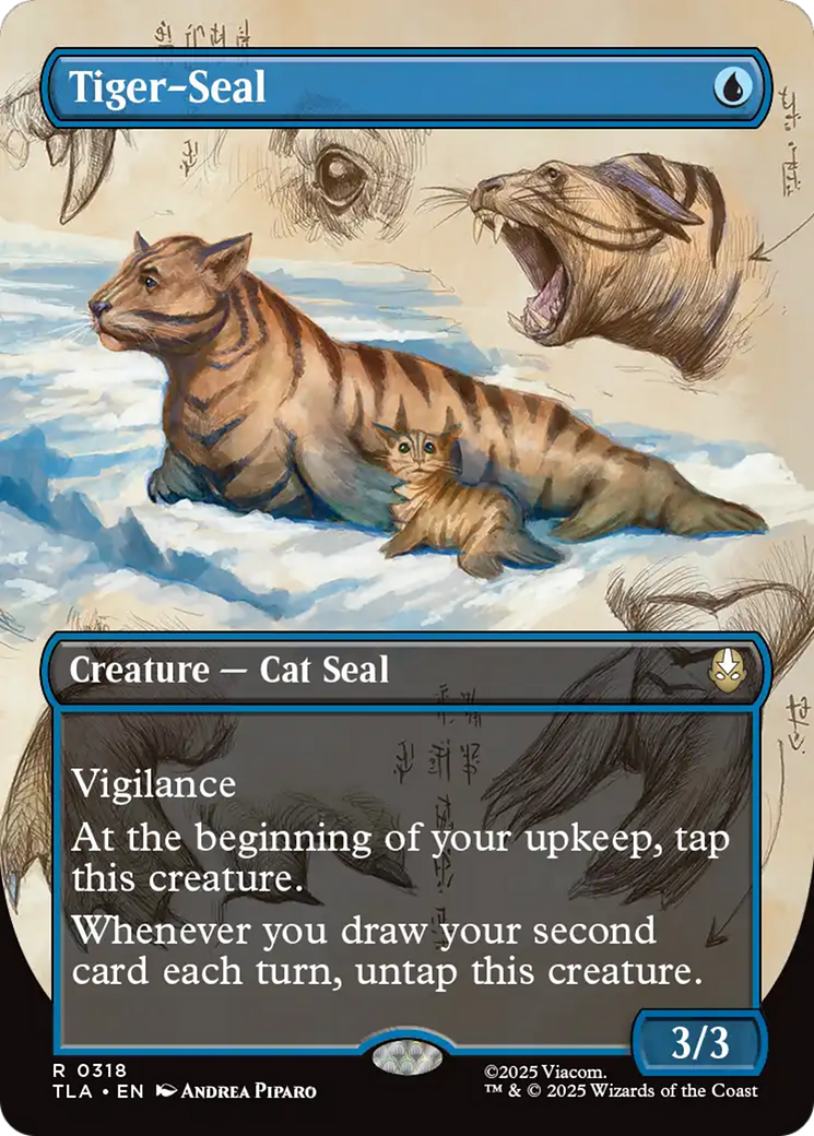Tiger-Seal (0318) (Borderless) - Foil tla
