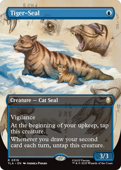 Tiger-Seal (0318) (Borderless) - Foil tla