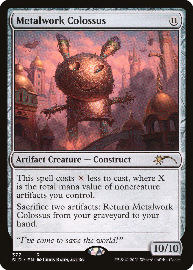 Metalwork Colossus (377) - Foil