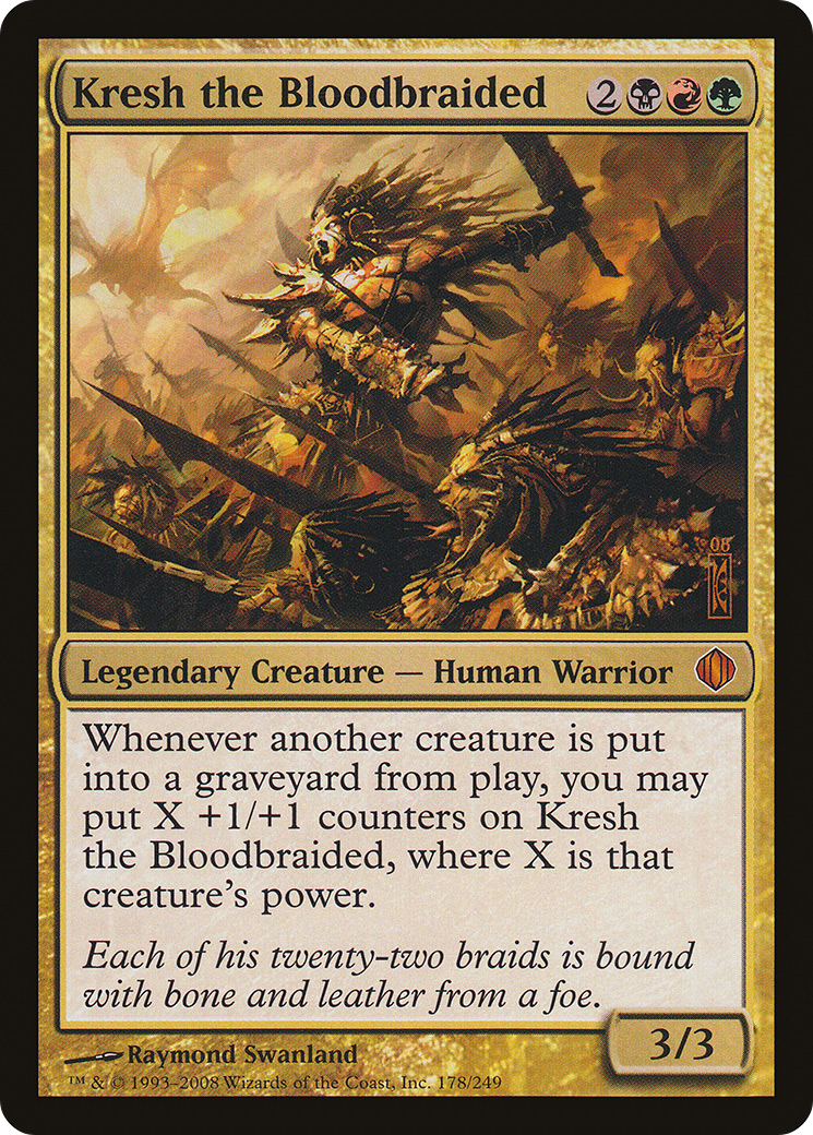 Kresh the Bloodbraided - Foil