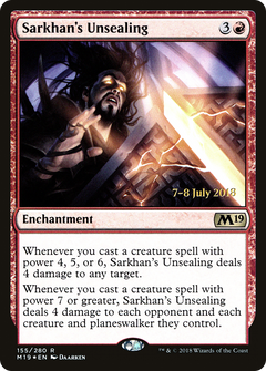 Sarkhan's Unsealing (155) (Prerelease) - Foil