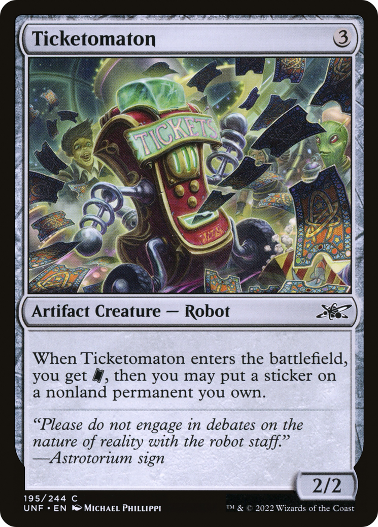 Ticketomaton - Foil