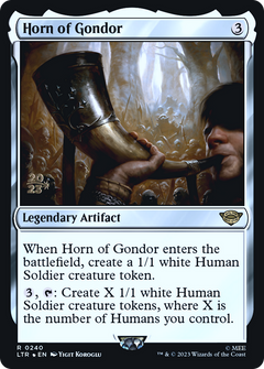 Horn of Gondor (0240) (Prerelease) - Foil
