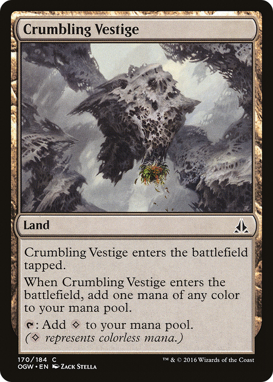 Crumbling Vestige - Foil