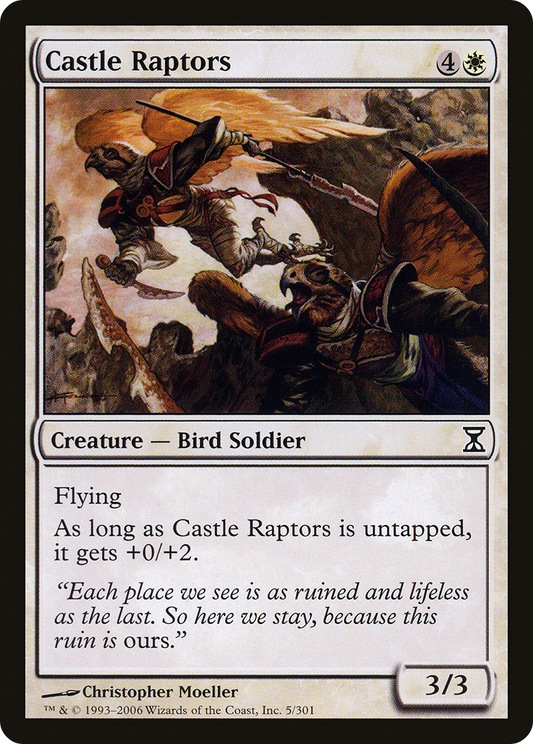 Castle Raptors - Foil