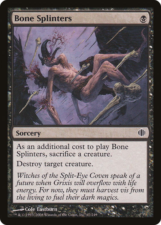 Bone Splinters - Foil