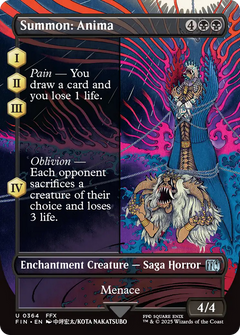 Summon: Anima (0364) (Borderless) - Foil