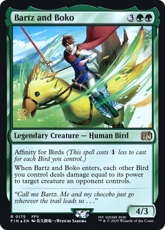 Bartz and Boko (0175) (Prerelease) - Foil