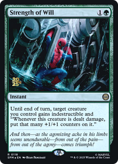 Strength of Will (0118) (Prerelease) - Foil pspm