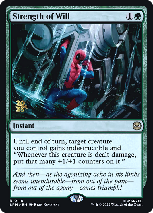 Strength of Will (0118) (Prerelease) - Foil pspm