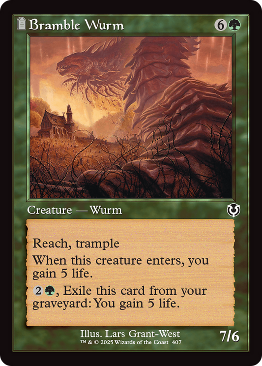 Bramble Wurm (0407) (Retro Frame) - Foil
