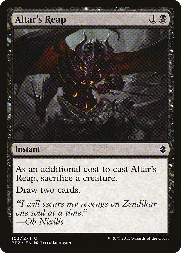 Altar's Reap - Foil