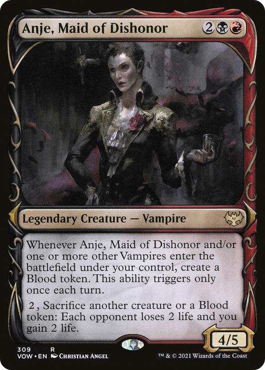 Anje, Maid of Dishonor (309) (Showcase)