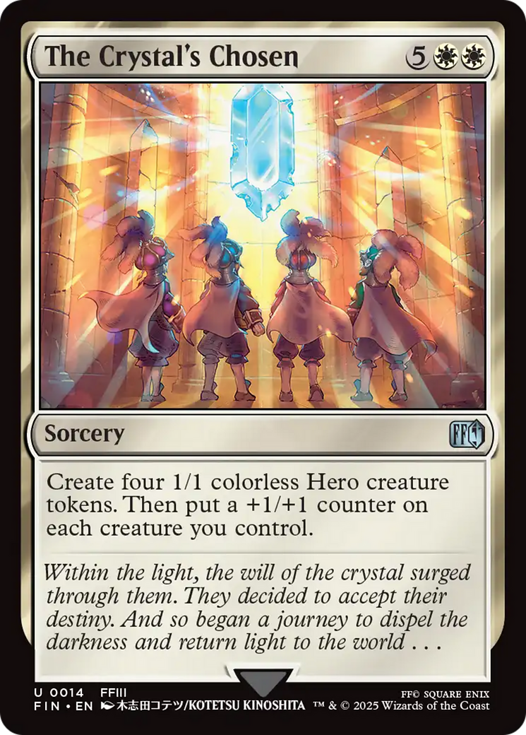 The Crystal's Chosen