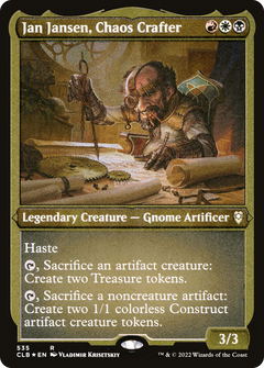 Jan Jansen, Chaos Crafter - Foil Etched