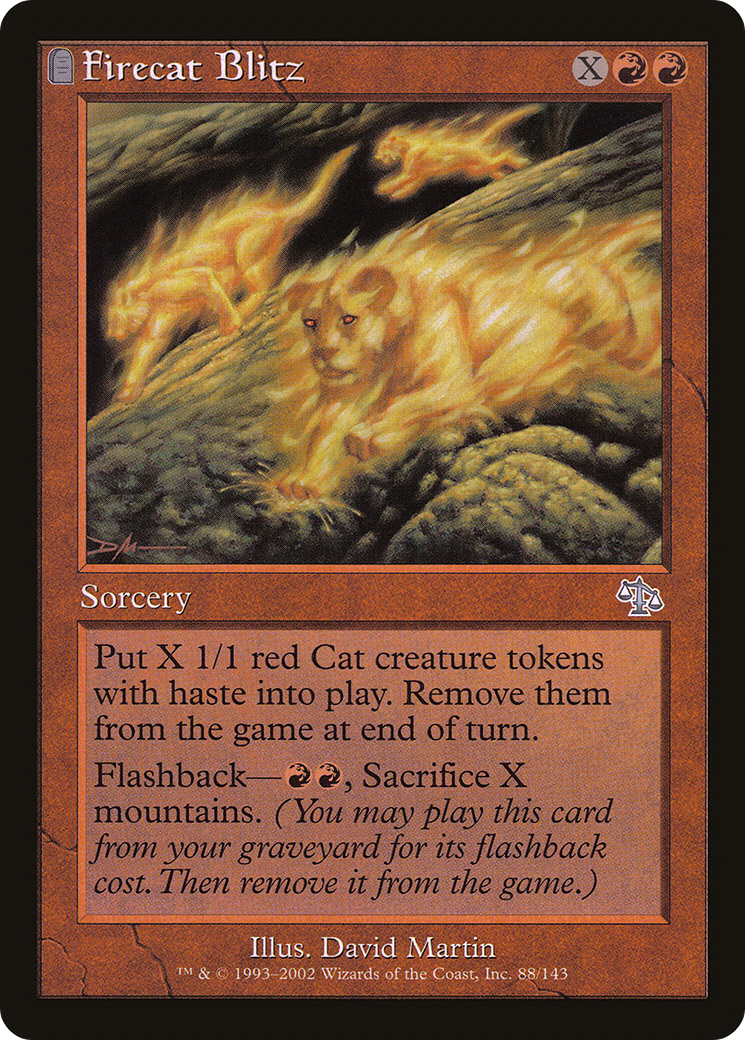 Firecat Blitz - Foil