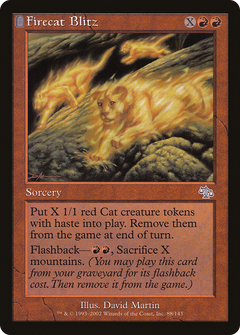 Firecat Blitz - Foil