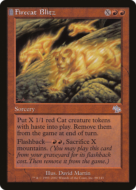 Firecat Blitz - Foil