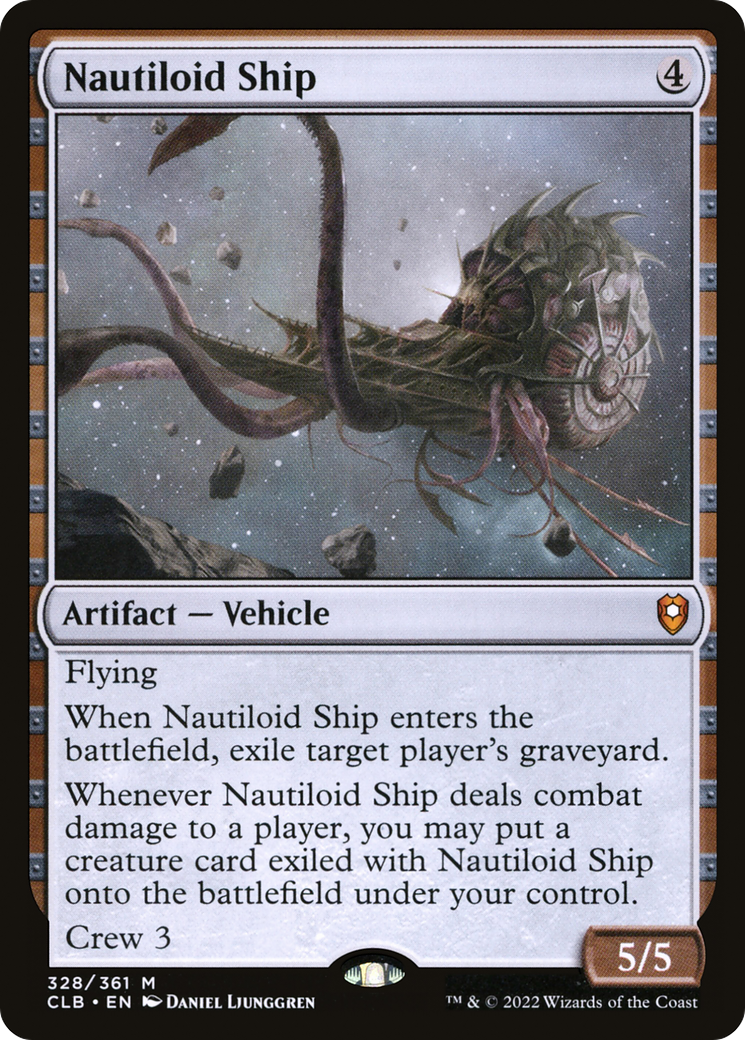 Nautiloid Ship - Foil
