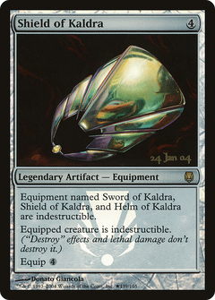 Shield of Kaldra (139) (Prerelease) - Foil
